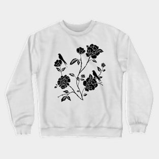 Dark flower Crewneck Sweatshirt